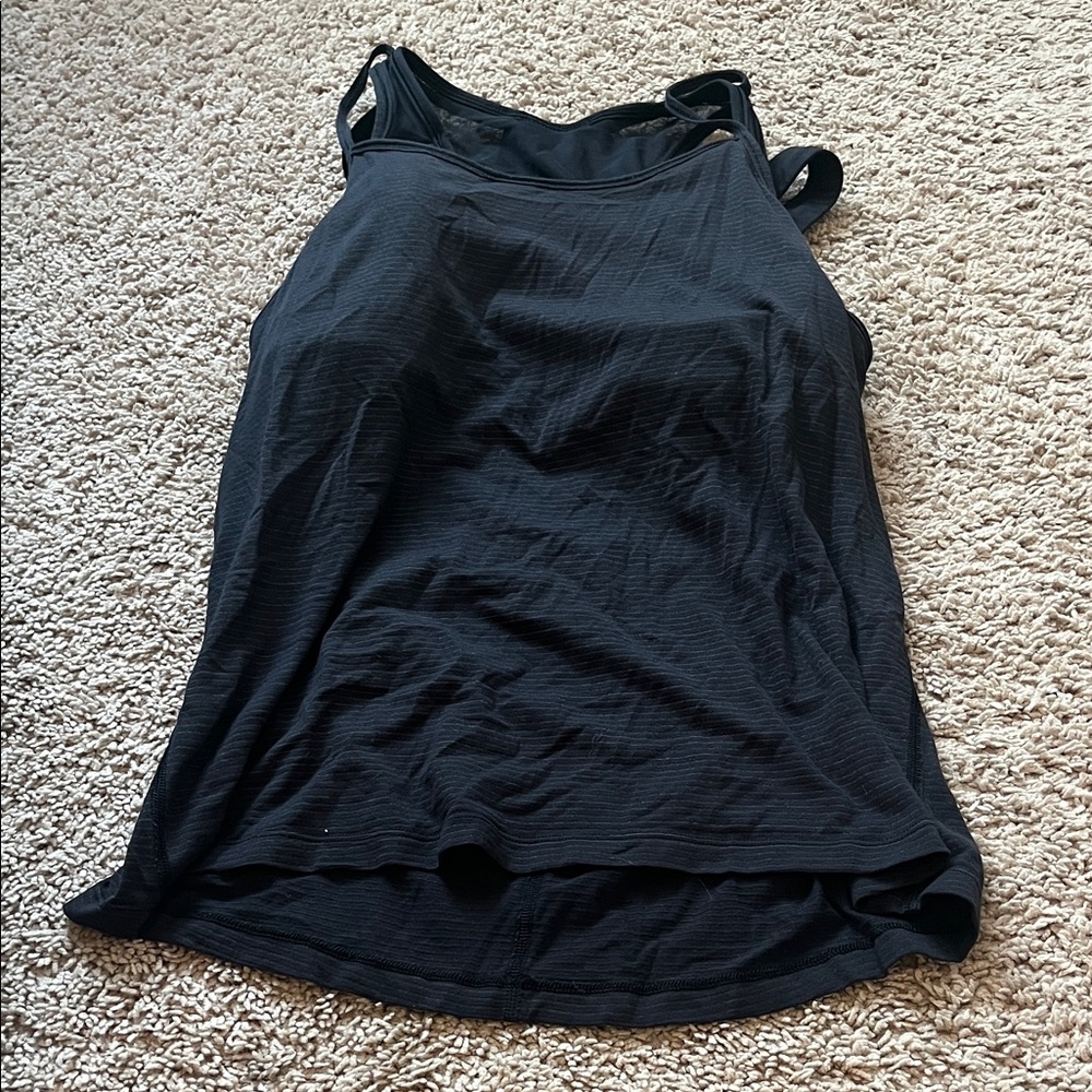 Black Sleeveless Women's Top